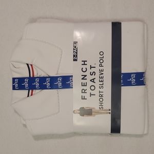 School uniform. White Polo 2-pack